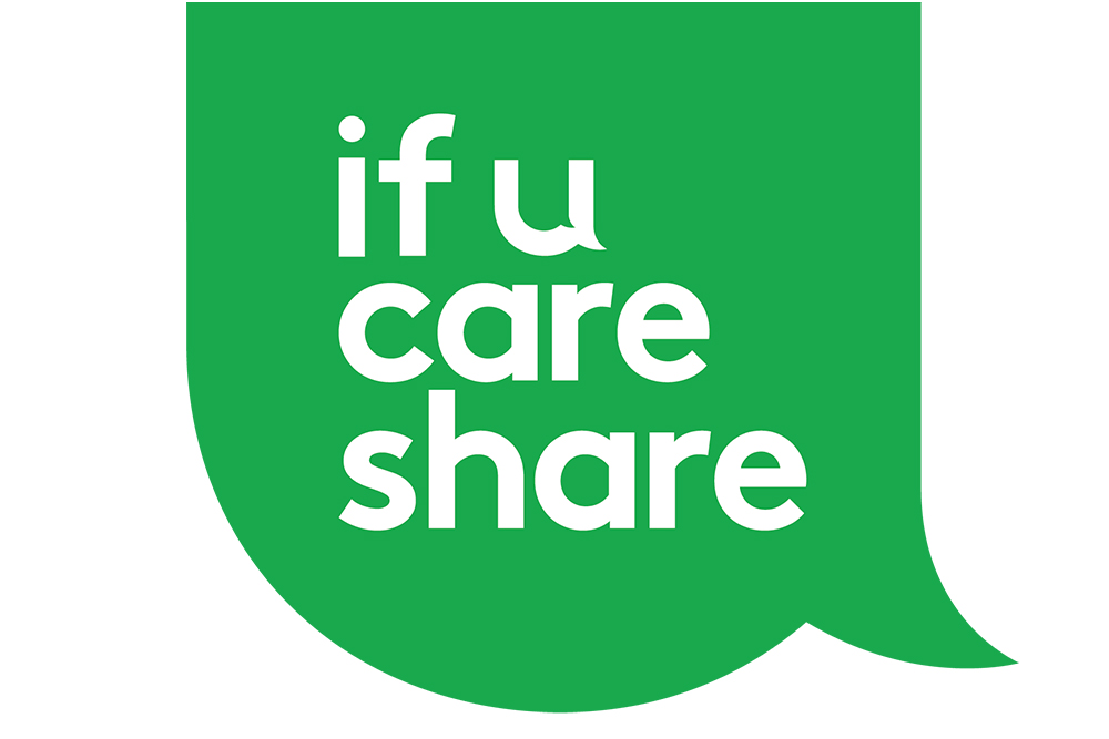 if u care share logo