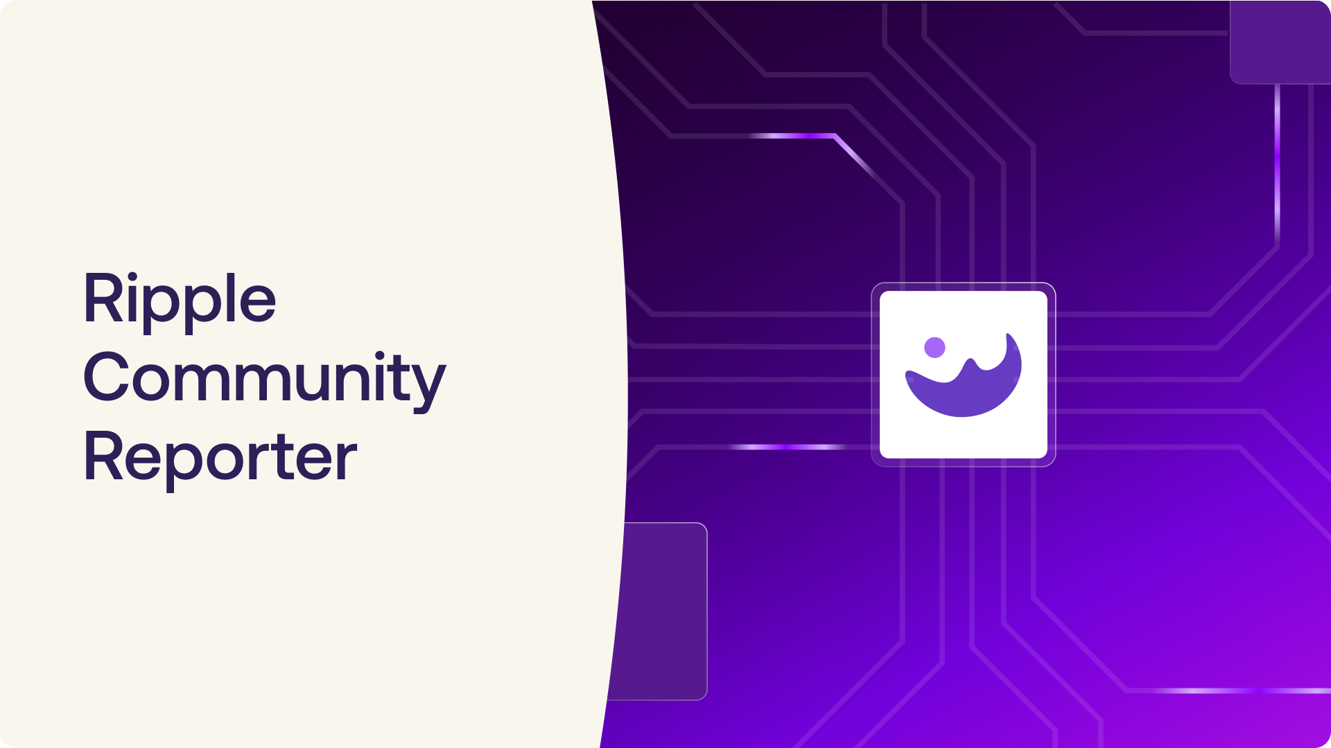Ripple Suicide Prevention Launches Community Reporting Tool to Help Identify Harmful Online Content Ripple Community Reporter – promotional graphic announcing the launch of a new browser extension tool.